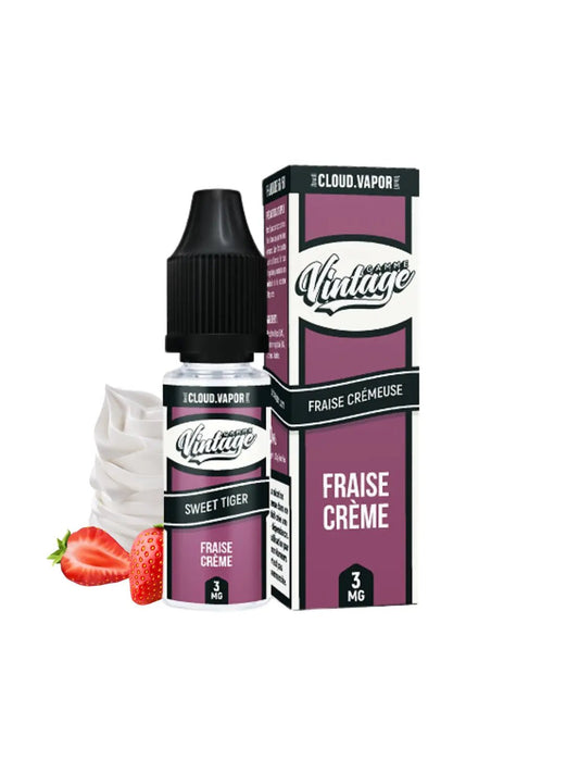 Fraise crème Vintage Cloud Vapor - Lpvap.com