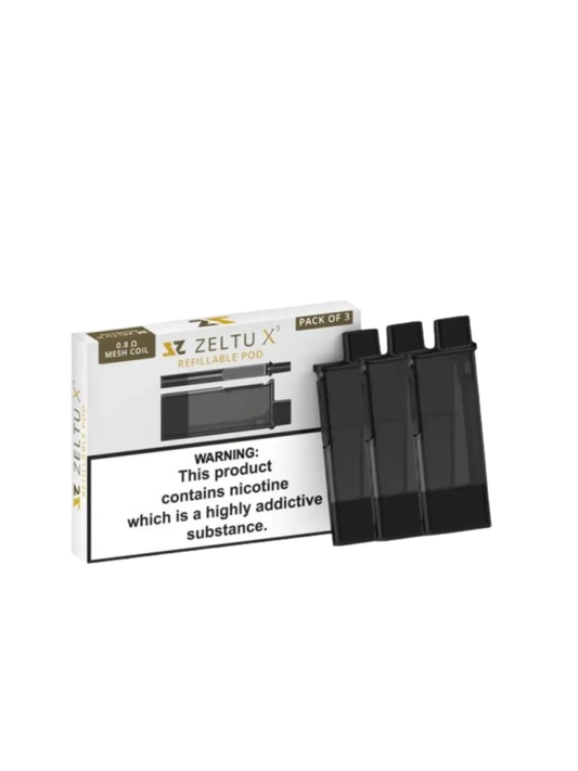 Cartouches Zeltu X3 0.8Ω 2ml (3pc) Zeltu