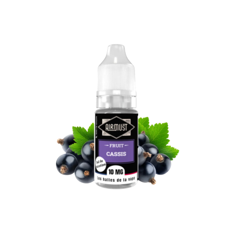 Cassis Airmust 10ml Sel de Nicotine | LPVAP
