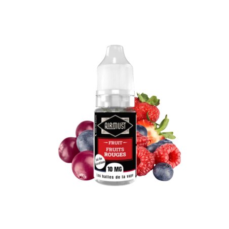 Fruits Rouges Airmust 10ml Sel de Nicotine | LPVAP