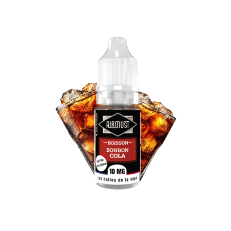 Bonbon Cola Airmust 10ml Sel de Nicotine | LPVAP