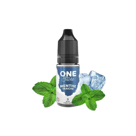 Menthe Fraiche One Taste Sel de Nicotine 10ml | LPVAP
