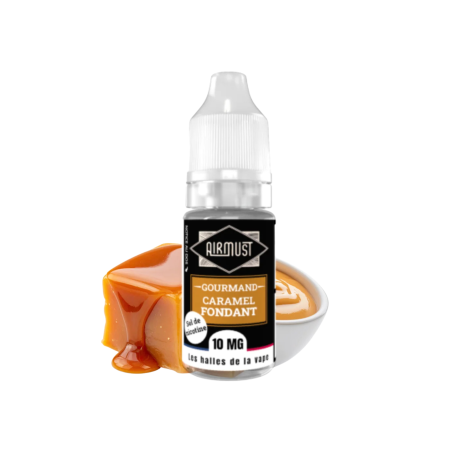 Caramel Fondant Airmust Sel de Nicotine 10ml | LPVAP
