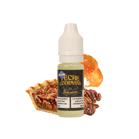 Tarte Pécan Péché Gourmand Sel de Nicotine 10ml | LPVAP