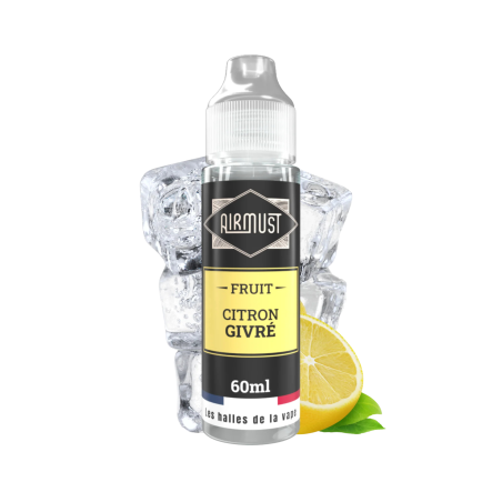 Citron Givré Airmust 60ml E-liquide Fruité Frais | LPVAP