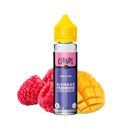 Mangue Framboise Cirkus 50ml E-liquide Fruité | LPVAP