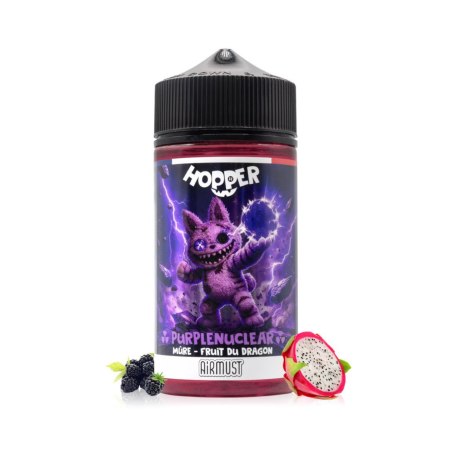 Purplenuclear Hopper Airmust 200ml E-liquide Mûre Fruit du Dragon | LPVAP