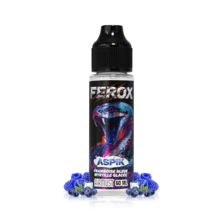Aspik Ferox Airmust 60ml E-liquide Framboise Bleue Myrtille | LPVAP