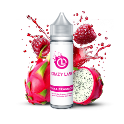 Pitaya Framboise Crazy Labs 50ml E-liquide Fruité | LPVAP