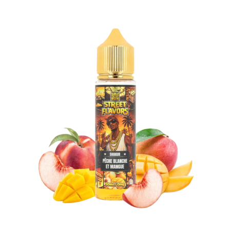 Shakur Street Flavors Tribal Force 50ml E-liquide Mangue Pêche | LPVAP