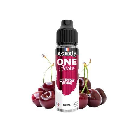 Cerise Noire One Taste E.Tasty 50ml E-liquide Fruité | LPVAP