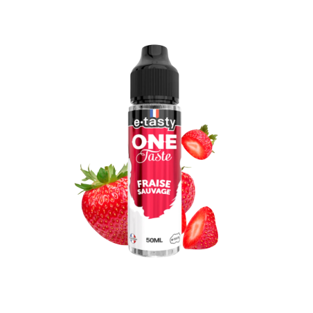 Fraise Sauvage One Taste E.Tasty 50ml E-liquide Fruité | LPVAP