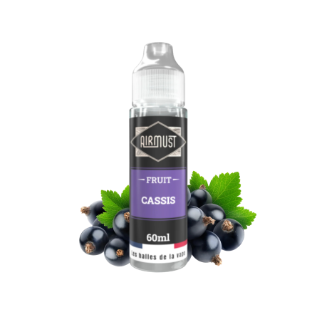 Cassis Airmust 60ml E-liquide | LPVAP
