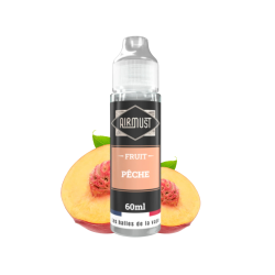 Pêche Airmust 60ml – E-liquide fruité | LPVAP
