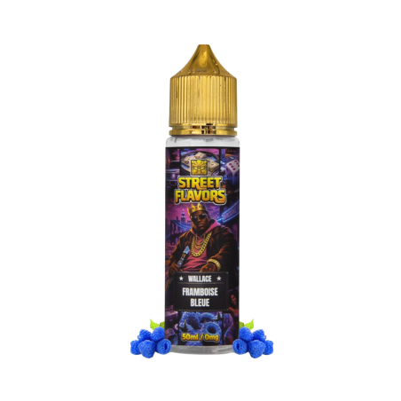 Wallace Street Flavors Tribal Force 50ml E-liquide Framboise Bleue | LPVAP