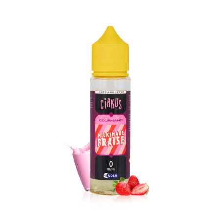 Milkshake Fraise Cirkus 50ml