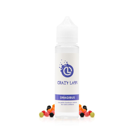 Dragibus Crazy Labs 50ml E-liquide Bonbon | LPVAP