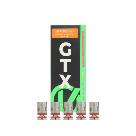 Résistances GTX Vaporesso par 5 | LPVAP
