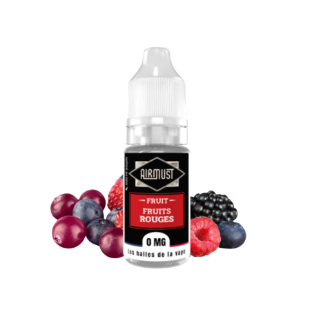 Fruits Rouges Airmust 10ml E-liquide Fruité | LPVAP