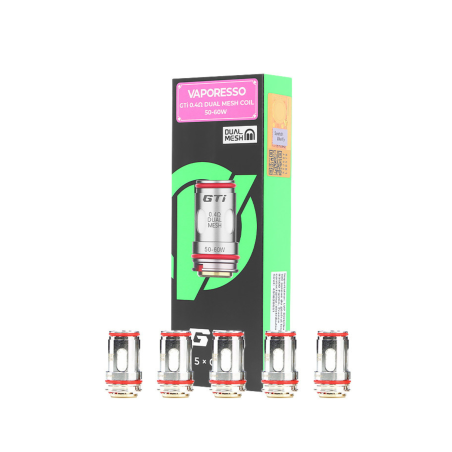Résistances GTi Dual Mesh Vaporesso par 5 | LPVAP