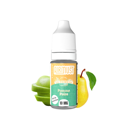 Pomme Poire Airmust 10ml E-liquide Fruité | LPVAP