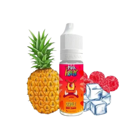 Crapule Liquideo 10ml E-liquide Ananas Framboise Frais | LPVAP