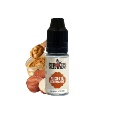 Noisette Gourmande Cirkus 10ml E-liquide Gourmand | LPVAP