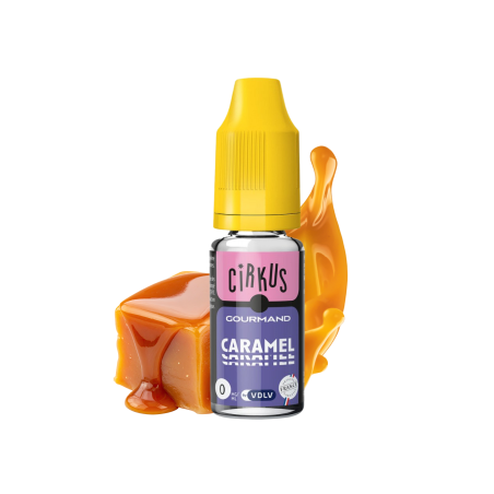 Caramel Cirkus VDLV 10ml E-liquide Gourmand | LPVAP