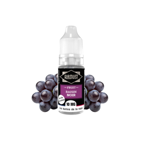 Raisin Noir Airmust 10ml Sel de Nicotine | LPVAP
