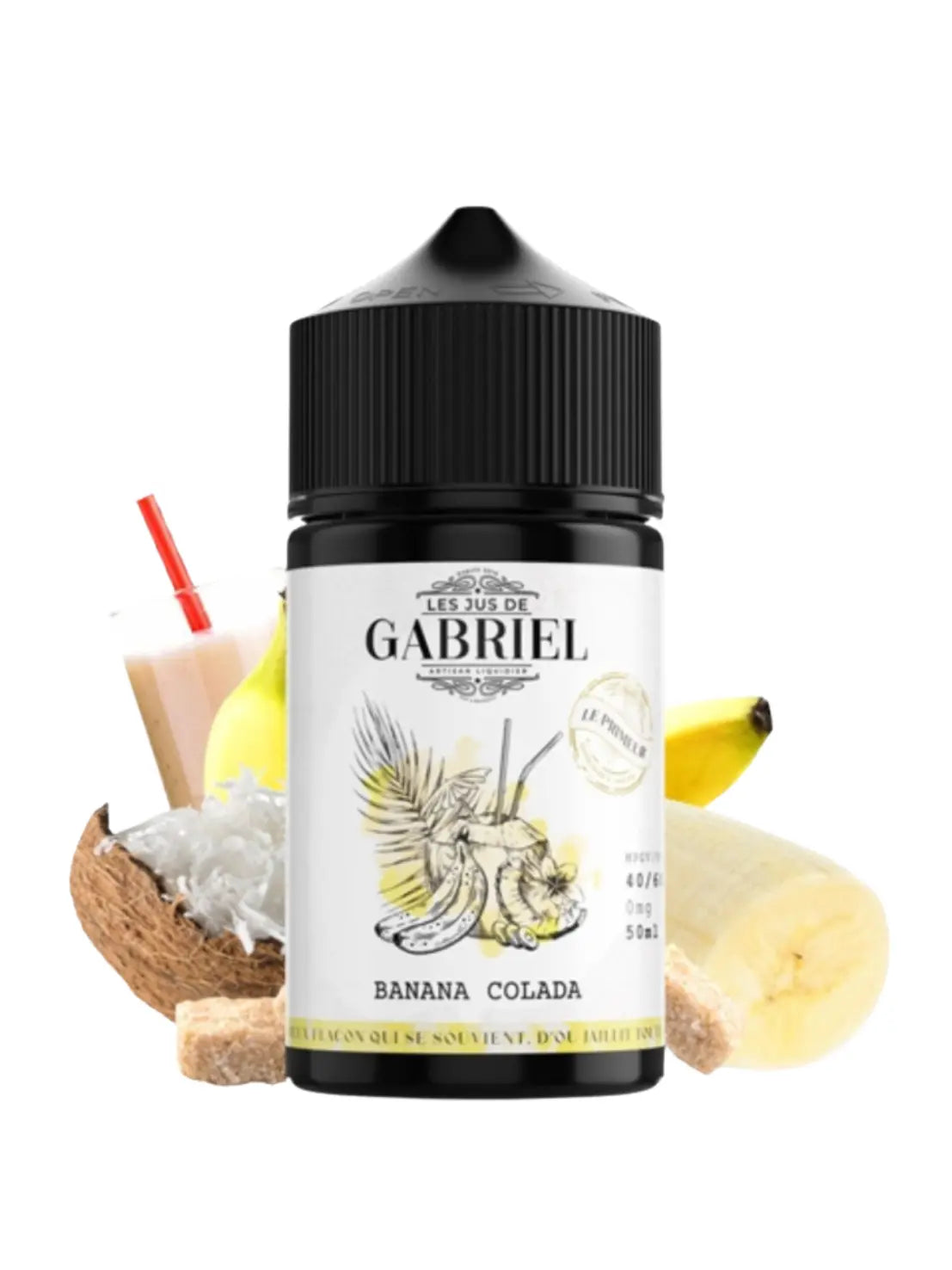 Banana Colada Jus Gabriel 50ml Lpvap.com Lpvap.com