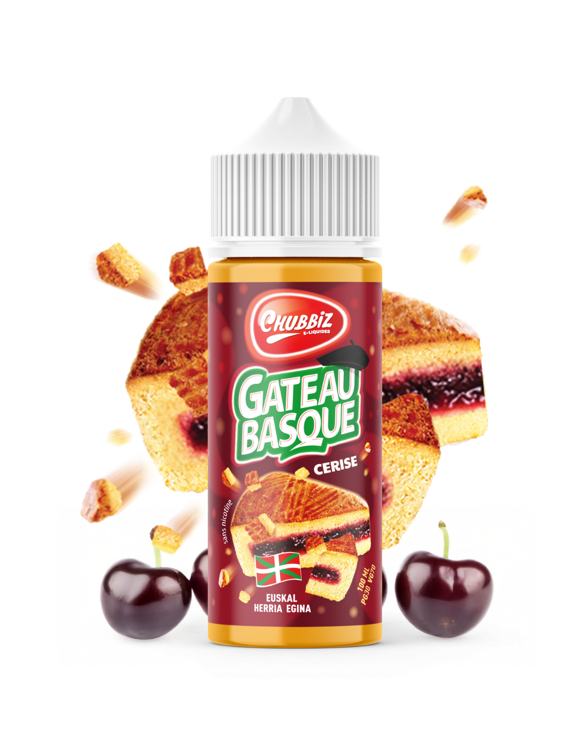 Gateau Basque Cerise Chubbiz 100ml
