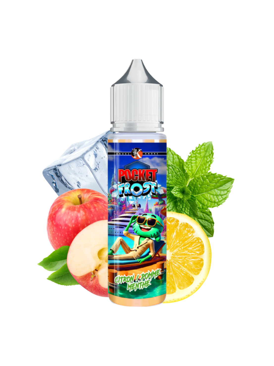Citron Pomme Menthe Pocket Frost 50 ml