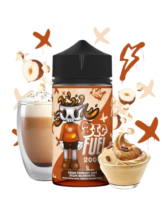 Coeur Fondant Café Éclat de Noisette BIG FUEL 200ml