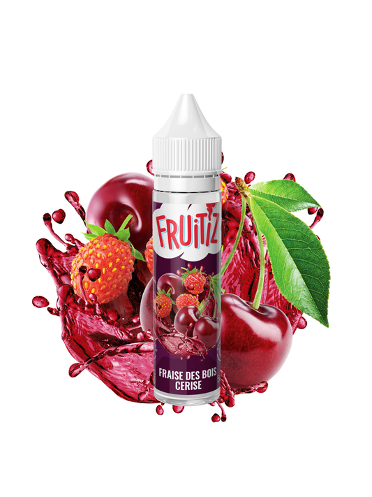 Fraise Des Bois Cerise Fruitiz 50ml
