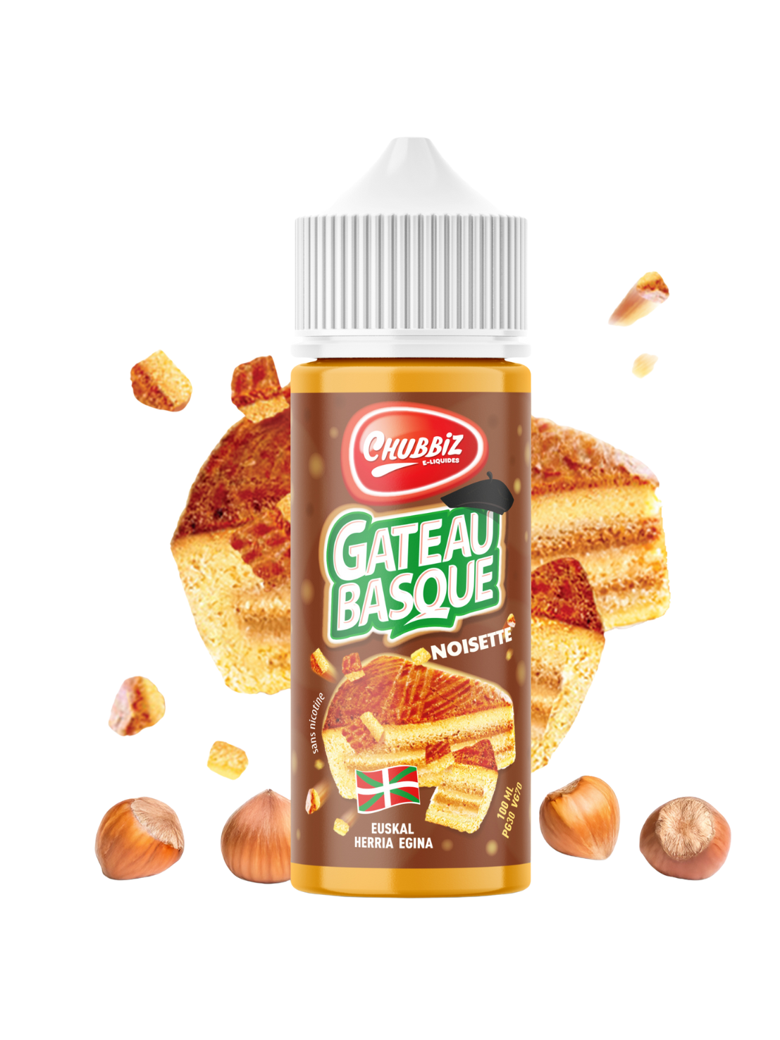 Gateau Basque Noisette Chubbiz 100ml
