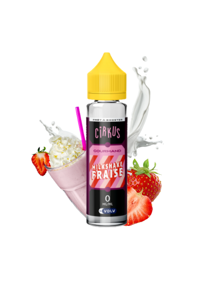 Milkshake Fraise Cirkus 50ml
