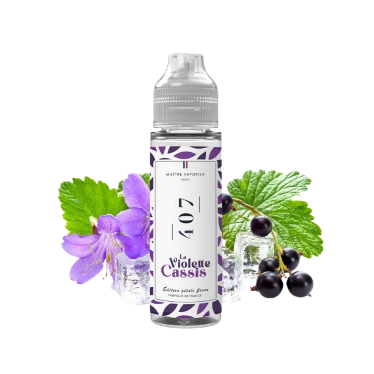 N°407 La Violette Cassis Maître Vapotier 50ml
