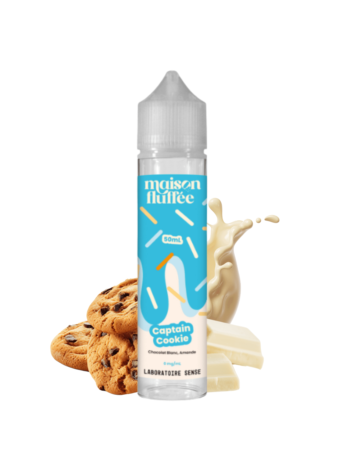 Captain Cookie Maison Fluffée Sense 50ml - Lpvap.com