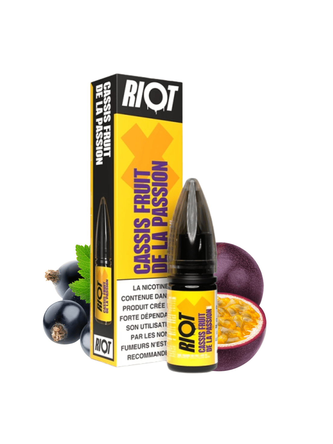 Cassis Fruit de la Passion Riot Salt - Lpvap.com