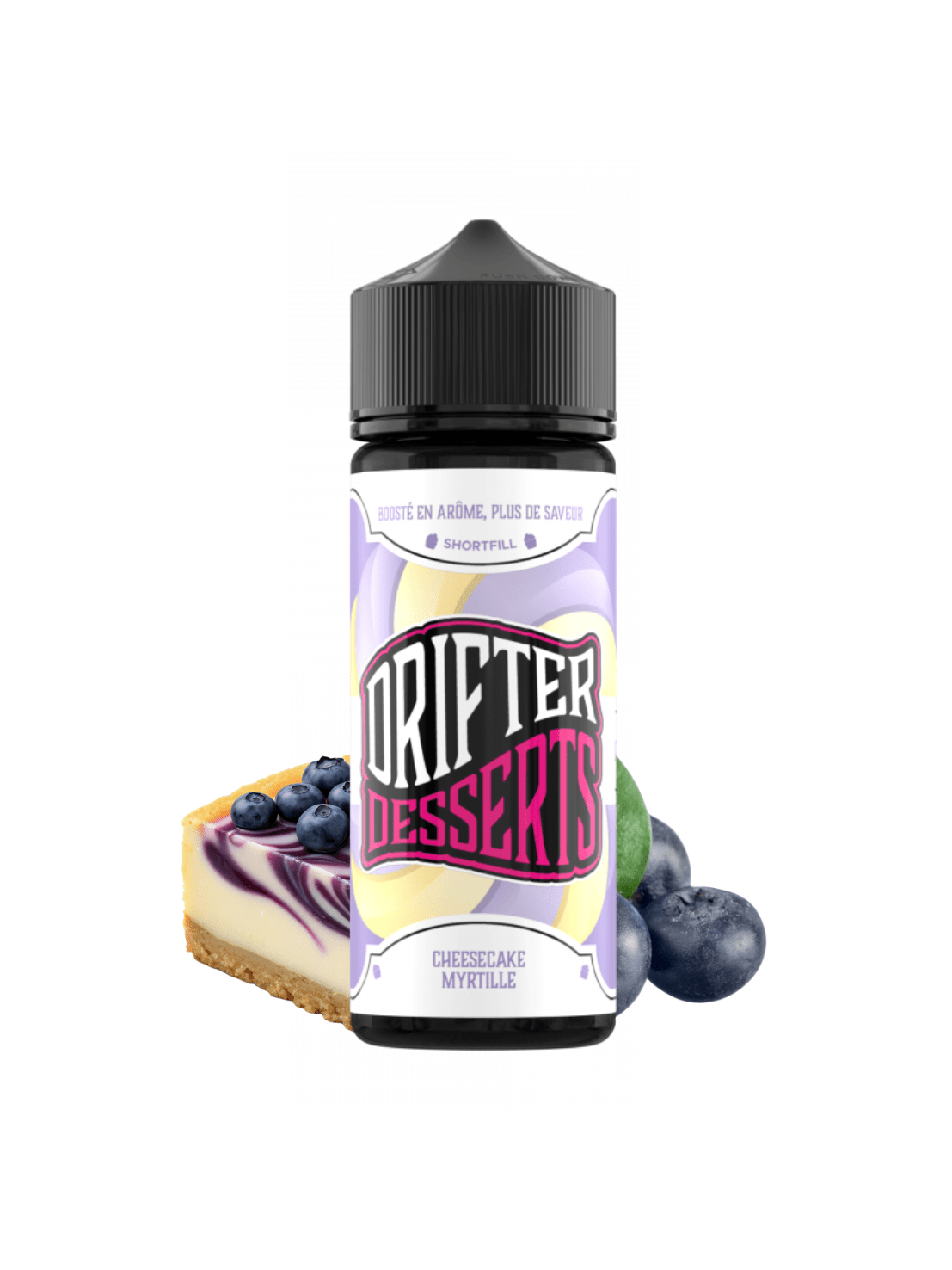 Cheesecake Myrtille Drifter 100ml - Lpvap.com