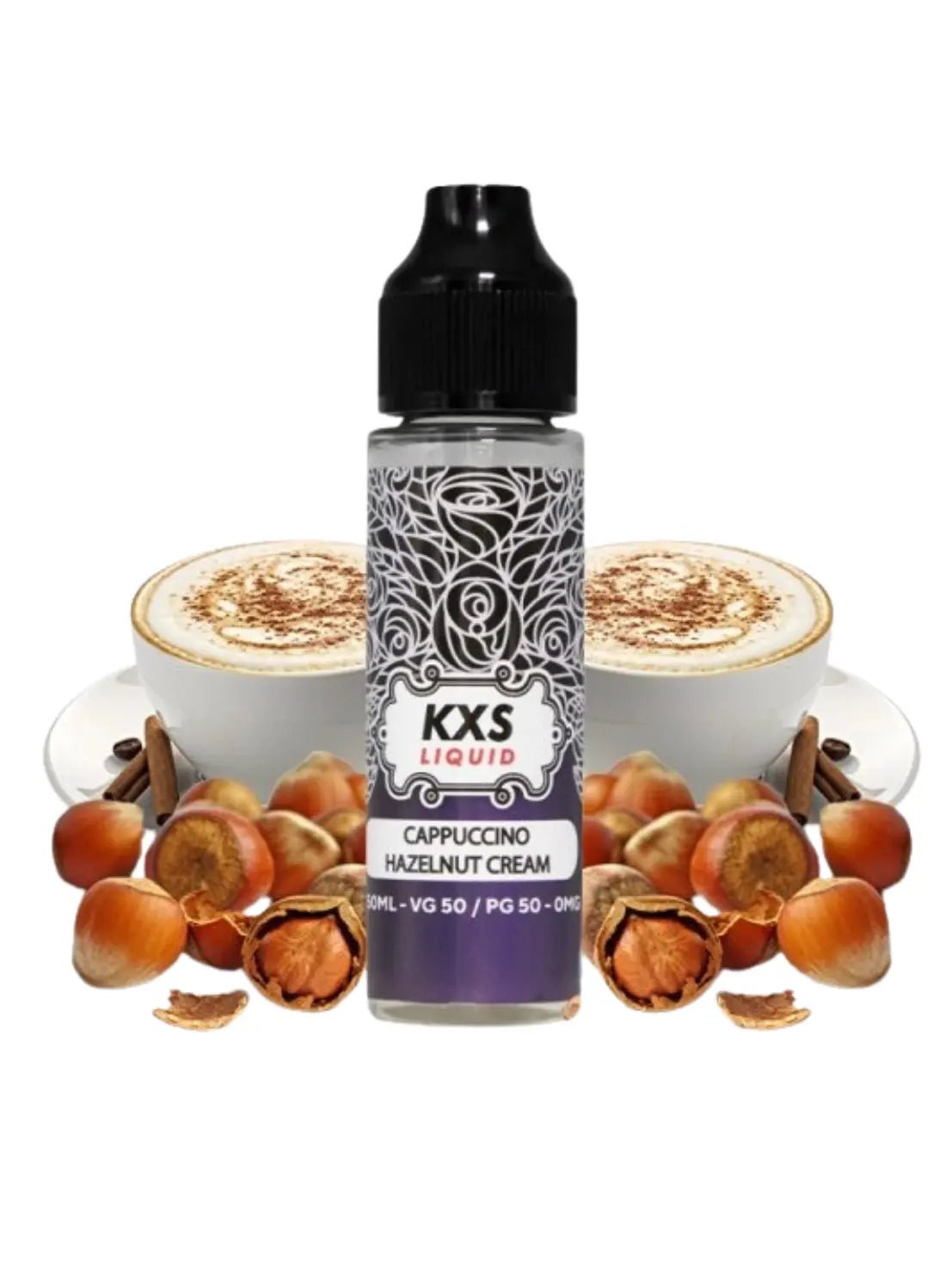 Crème de noisette Cappuccino KXS Liquide 50 ml - Lpvap.com