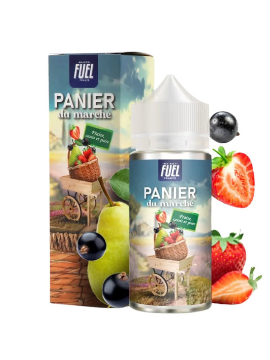 Fraise Cassis Poire Panier du Marché 100ml - Lpvap.com