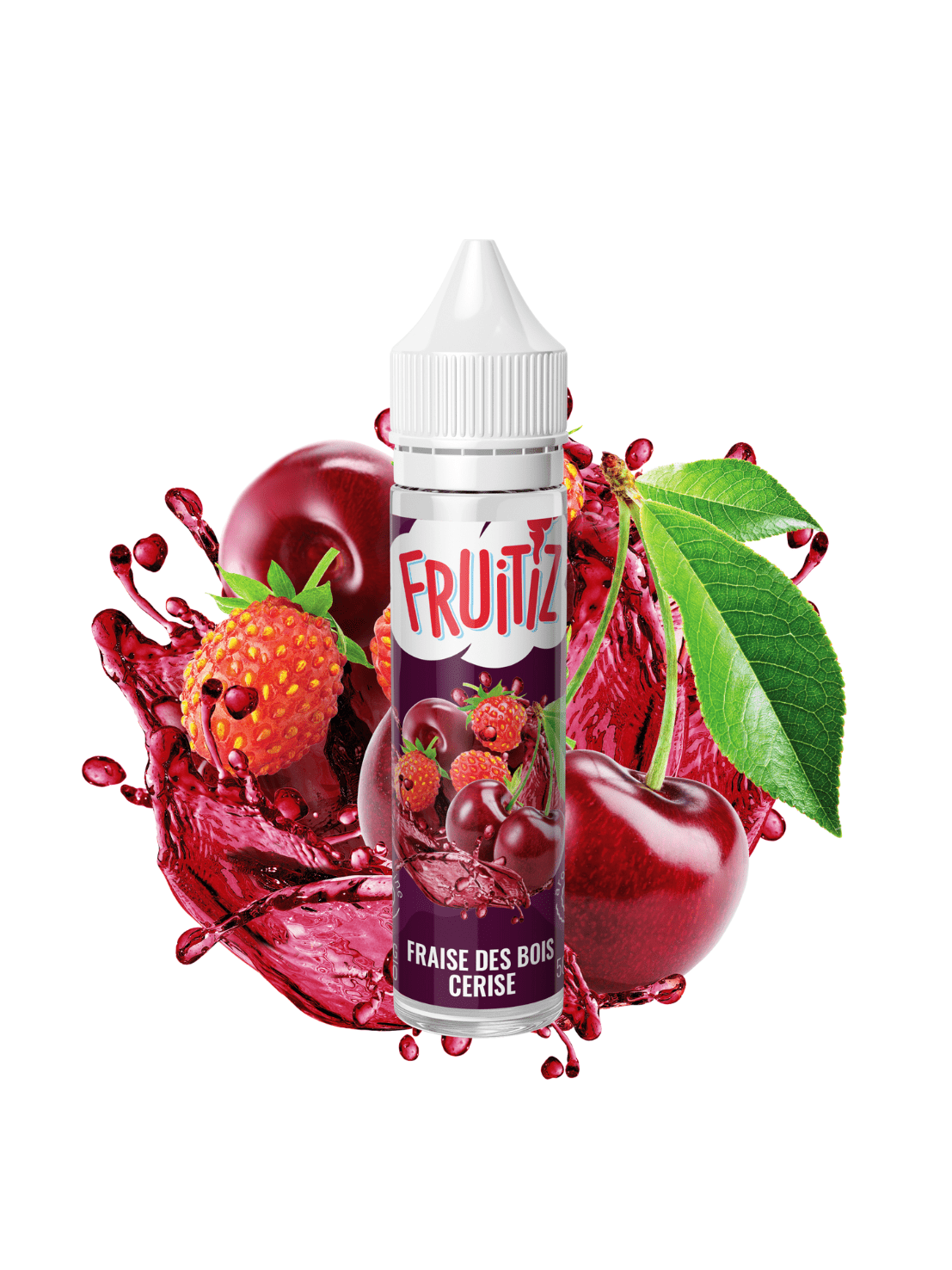 Fraise Des Bois Cerise Fruitiz 50ml - Lpvap.com
