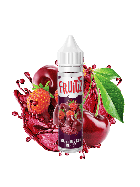 Fraise Des Bois Cerise Fruitiz 50ml - Lpvap.com
