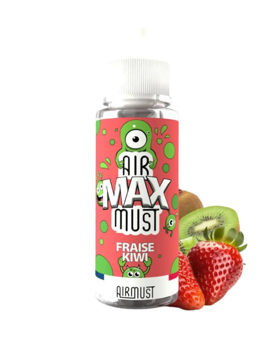Fraise Kiwi Airmust Max 100ml - Lpvap.com