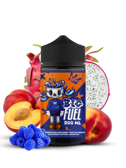 Framboise bleue Nectarine Fruit du Dragon 200ml BIG FUEL Maison Fuel - Lpvap.com