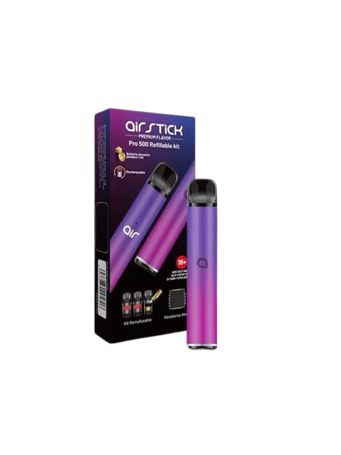 Kit Airstick Pro 500 - Steam Crave - Lpvap.com