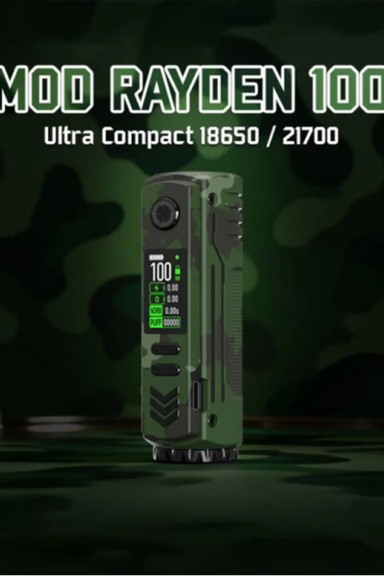 Mod Rayden 100 V2 Military Camo 100W - Lpvap.com