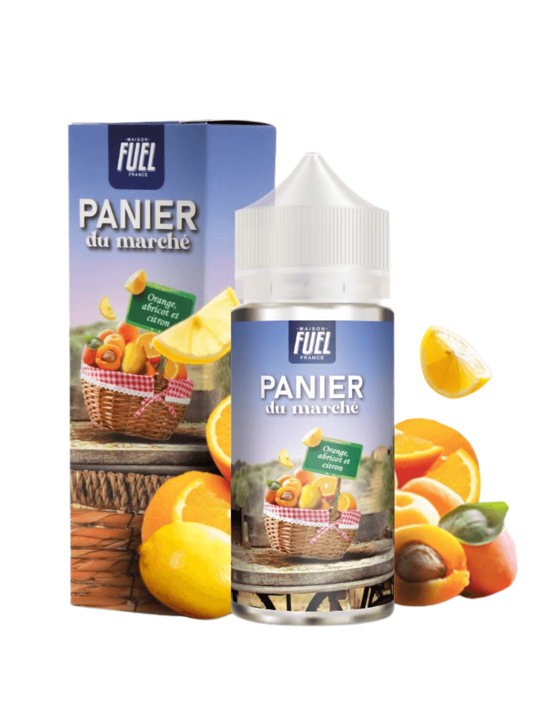 Orange Abricot Citron - Panier du marché 100ml - Lpvap.com