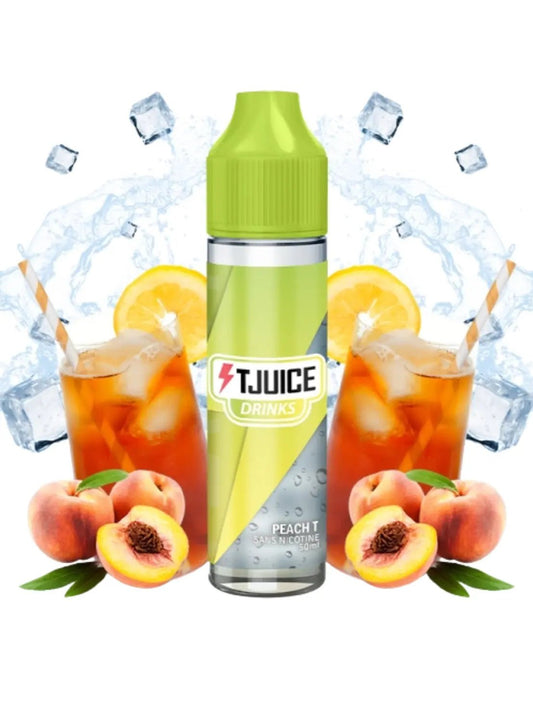 Peach T Drinks by T - Juice 50ml - Lpvap.com